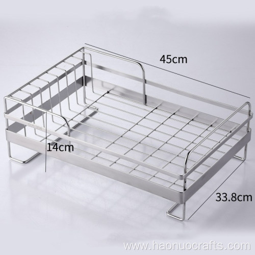 Stained-water rack steel dishes rack drying bowl rack